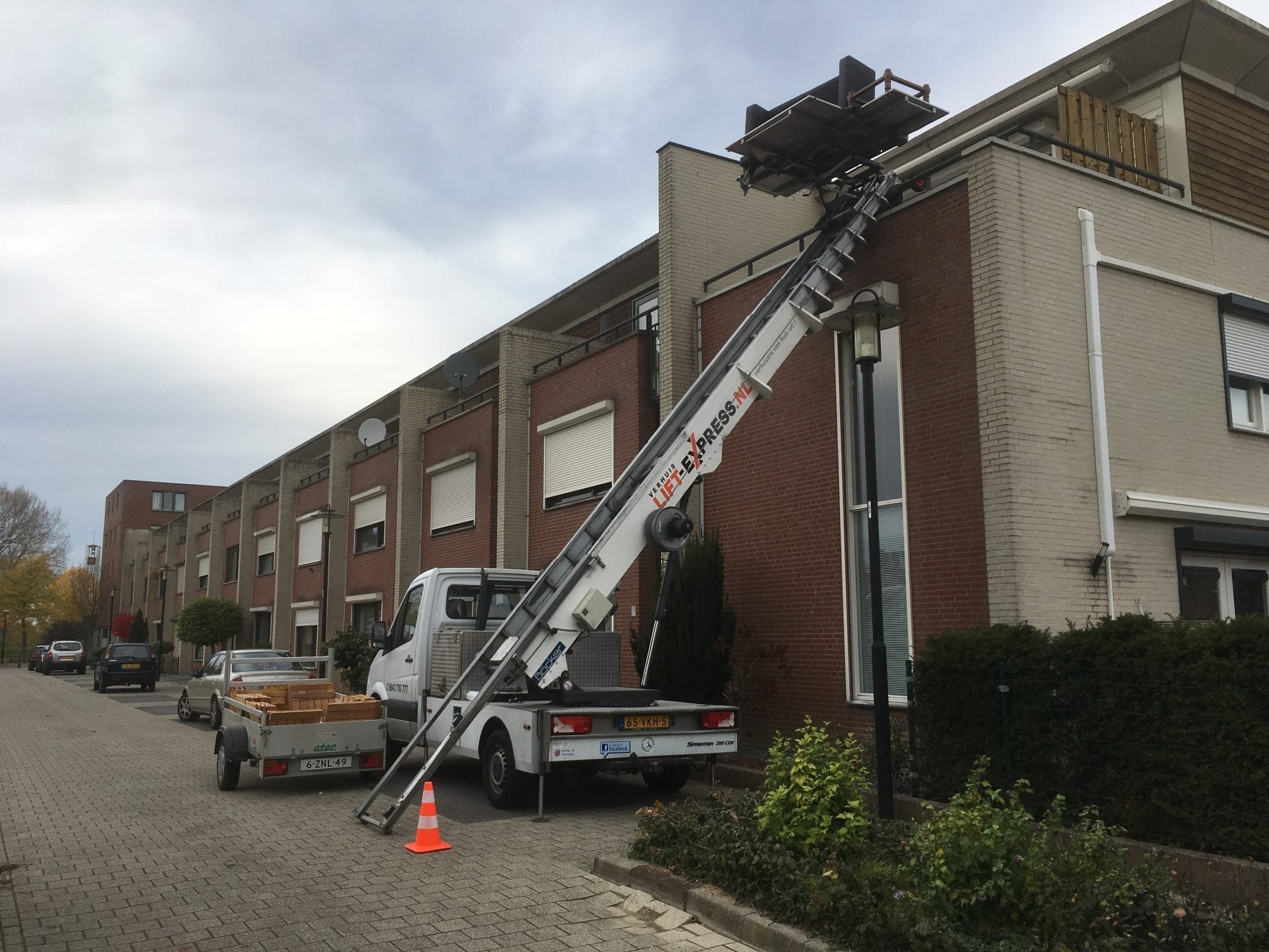 Verhuislift Venlo Anne Frankstraat