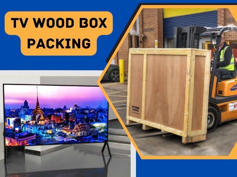 Packing Company Dubai 3 TV Wood Box Packing