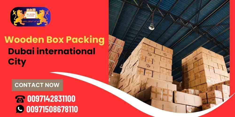 Wooden Box Packing Services in Dubai International city